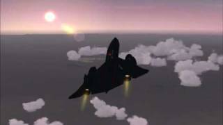 preview picture of video 'Lockheed SR-71 Blackbird Re-Activated (FSX)'