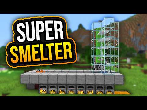 SUPER SMELTER BAUEN (TUTORIAL) ✨ Minecraft 1.21.10