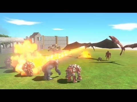 LAVA GOLEM with GORO VS FACTION similliar price - Animal Revolt Battle Simulator