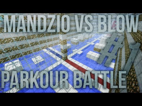 BLOW VS MANDZIO - Skoki o śmierć i życie! - Parkour Battle