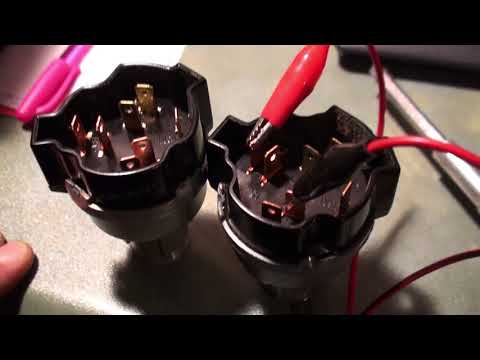 US84 GM Ignition Switch removal and repair (lock cylinder removed)