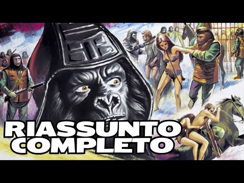 TUTTO Il Pianeta delle Scimmie Riassunto (Saga Film Classica Completa)