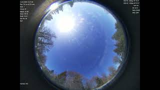 2026-03-12 All sky camera capture from Poiana Rusca Mountains, Romania