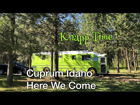 Cuprum Idaho Here We Come - Vlog 246 Bus Life