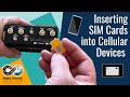 Inserting SIM Cards Into Routers Hotspots Smartphones Mobile Internet Tips