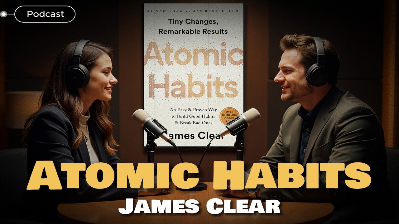 Atomic Habits - James Clear, book podcast