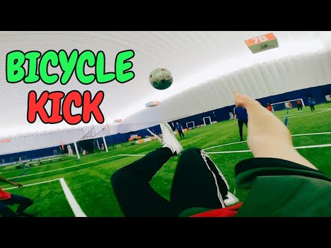football match with realistic view (bicycle kick⚽️)
