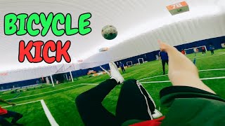 football match with realistic view (bicycle kick⚽️) gameplay video by Kat, 6:33 duration