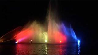 preview picture of video 'Hasičská fontána Mimoň 2009'