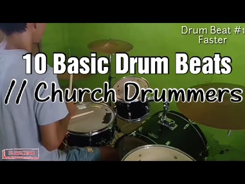10 Basic Drum Beats | Church Drummer's