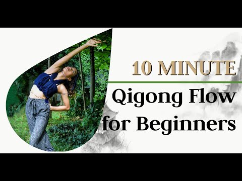 Qigong Flow for Beginners | Peace & Positivity in 10 MINS 💛