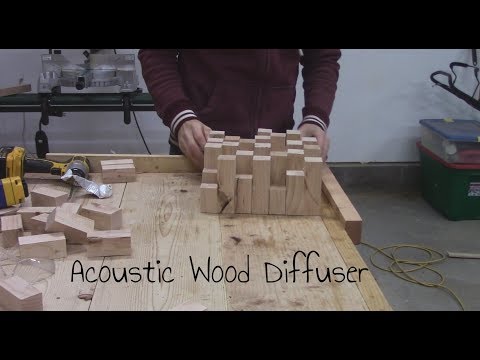 How to build a Wood Acoustic Diffuser