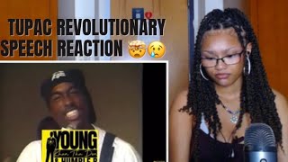 2Pac Revolutionary speech | REACTION🤯