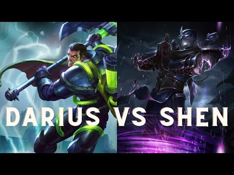 Bioforge Darius vs Shen top - League of Legends
