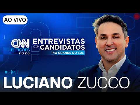 ENTREVISTA COM LUCIANO ZUCCO (PL) AO GOVERNO DO RS | CNN ELEIÇÕES