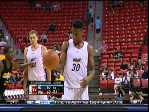 July 18, 2012 - NBATV - NBA Summer League Miami Heat Vs. Golden State Warriors - Loss (2-1)
