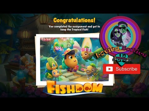 Fishdom - Trouble in Paradise - Party With the Tropical Fishes - Full Story and All Renovations