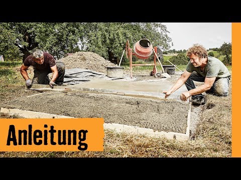 Fundamentplatte bauen | HORNBACH Meisterschmiede