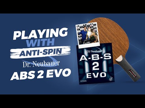 Vlog Tournament Master Pong SJC - Playing with anti-spin Dr. Neubauer ABS 2 Evo