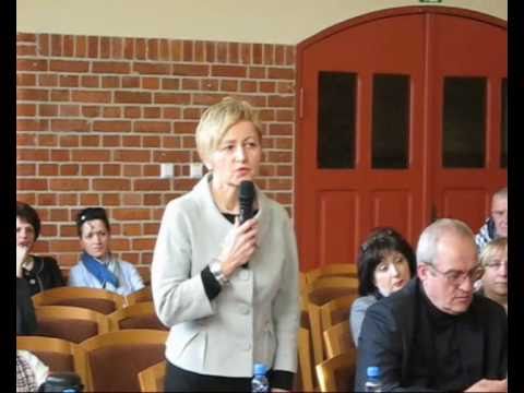 Prezentacja nowego sekretarza Ustki p. Barbary Podruczno-Mocarskiej