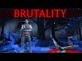 MK Mobile Circle Of Shadows Kung Lao Brutality Mid Match Brutality Earthrealm Tower Equipments