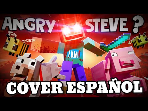 🎵“ANGRY STEVE” [Cover Español] - Minecraft Animation Music Video (Zamination)