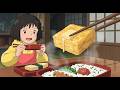 Rainy Day In The Forest House Butter Tamagoyaki Cozy Bento Box Ghibli Style Asmr