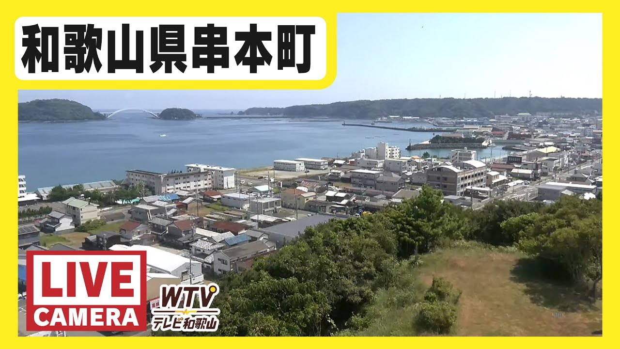 Live webcam view of Kushimoto Harbor View