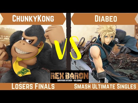 Rex Baron 5 Losers Finals - Diabeo (Cloud) Vs. ChunkyKong (Donkey Kong)