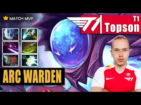 Arc Warden Mid | T1.Topson | SUPER CRAZY ARC WARDEN MID 17 KILLS NO MERCY | 7.32b Gameplay Highlight