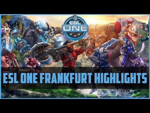 Best of: ESL One Frankfurt 2015 Highlights | DOTA 2 gameplay