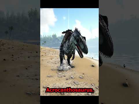 How Acrocanthosaurus will beat ARK Dinos  #shorts  #ark #sigma #arksurvivalevolved