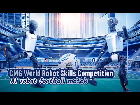 Live: CMG World Robot Skills Competition – AI robot football match