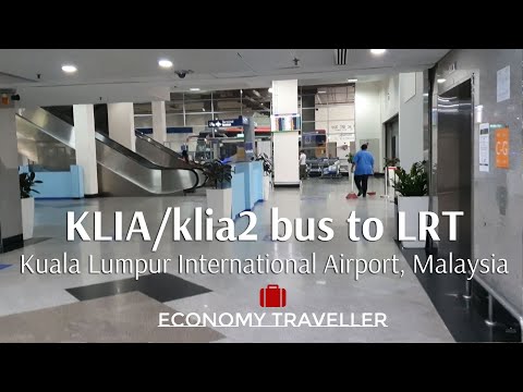 Travel from KLIA to Subang by bus and light rail