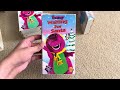 Barney Waiting For Santa VHS Comparison