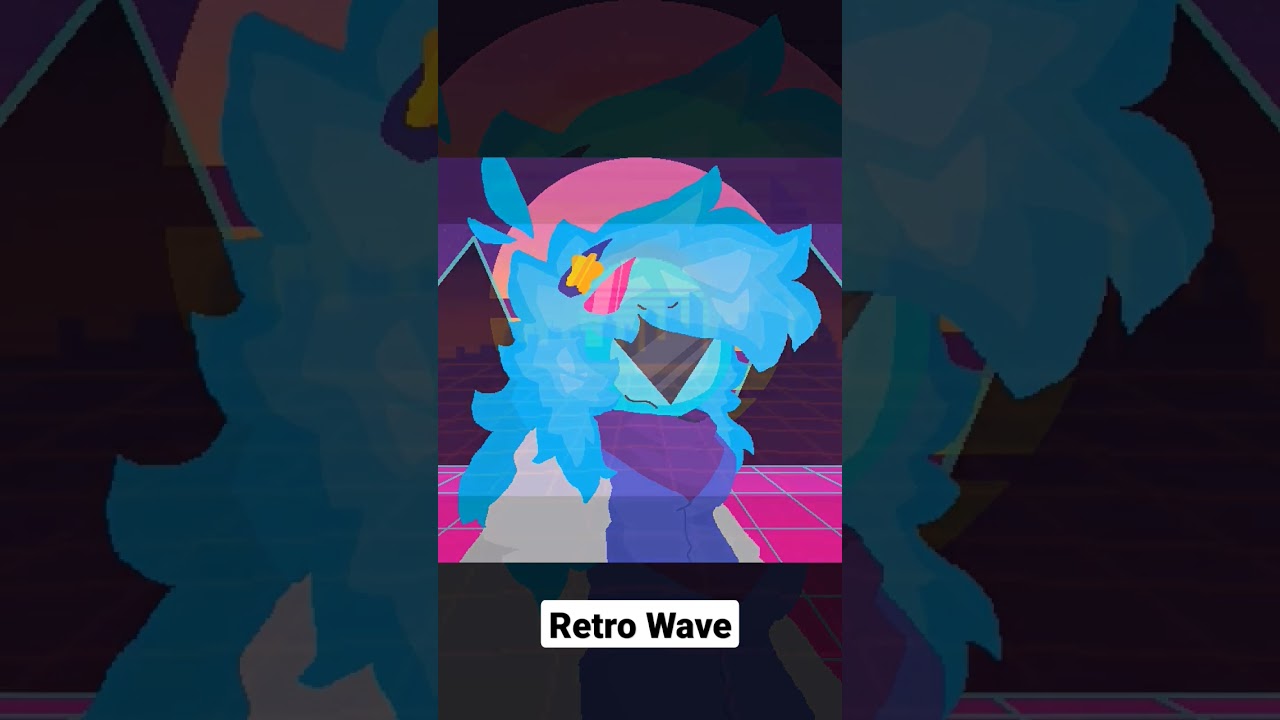 Retro Wave Pixilart Daily #pixilart #pixelart #pixelartgallery