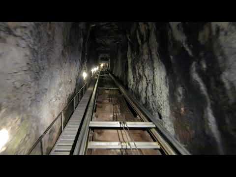 Standseilbahn 3824.01 Trümmelbachfälle Bergfahrt 2021 - trummelbach waterfalls funicular Switzerland