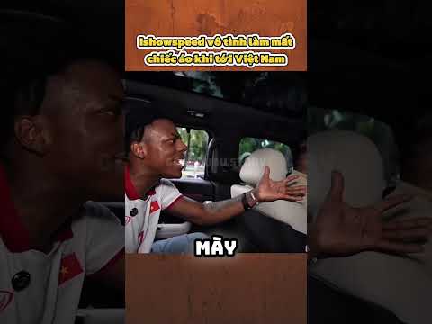 Ishowspeed vô tình làm mất chiếc áo khi tới Việt Nam #ishowspeed #gokububustory #youtubeshorts