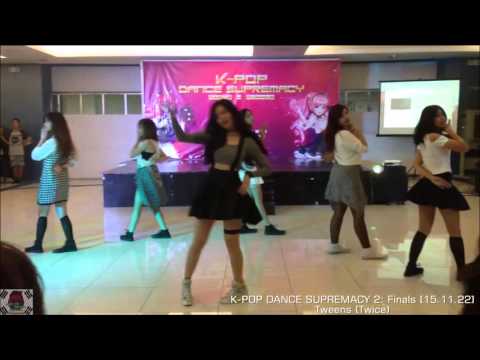 Tweens (Twice) on K-POP DANCE SUPREMACY 2: Finals