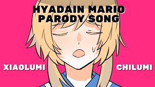 Hyadain Super Mario Parody Song | Genshin Impact ( Chilumi vs Xiaolumi )