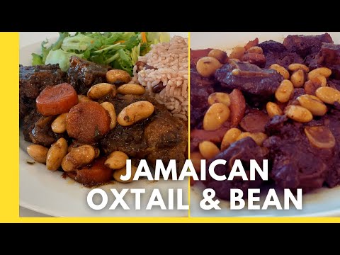 HOW TO MAKE JAMAICAN OXTAIL AND BEANS ( Easy Step By Step Guide)