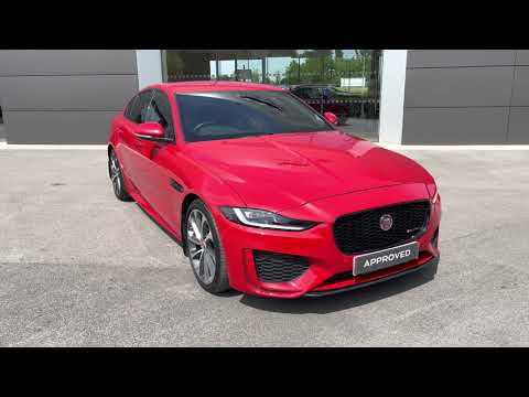 Approved Used Jaguar XE D180 R-Dynamic SE in Caldera Red - DK69WDD - Jaguar Crewe