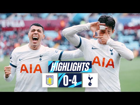 Resumen de Aston Villa vs Tottenham Hotspur Matchday 28