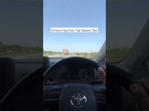 Thumbnail for Toyota Innova Hycross Top Speed Test 🔥🔥 180 Feels like 100 🔥 by Toyota Innova