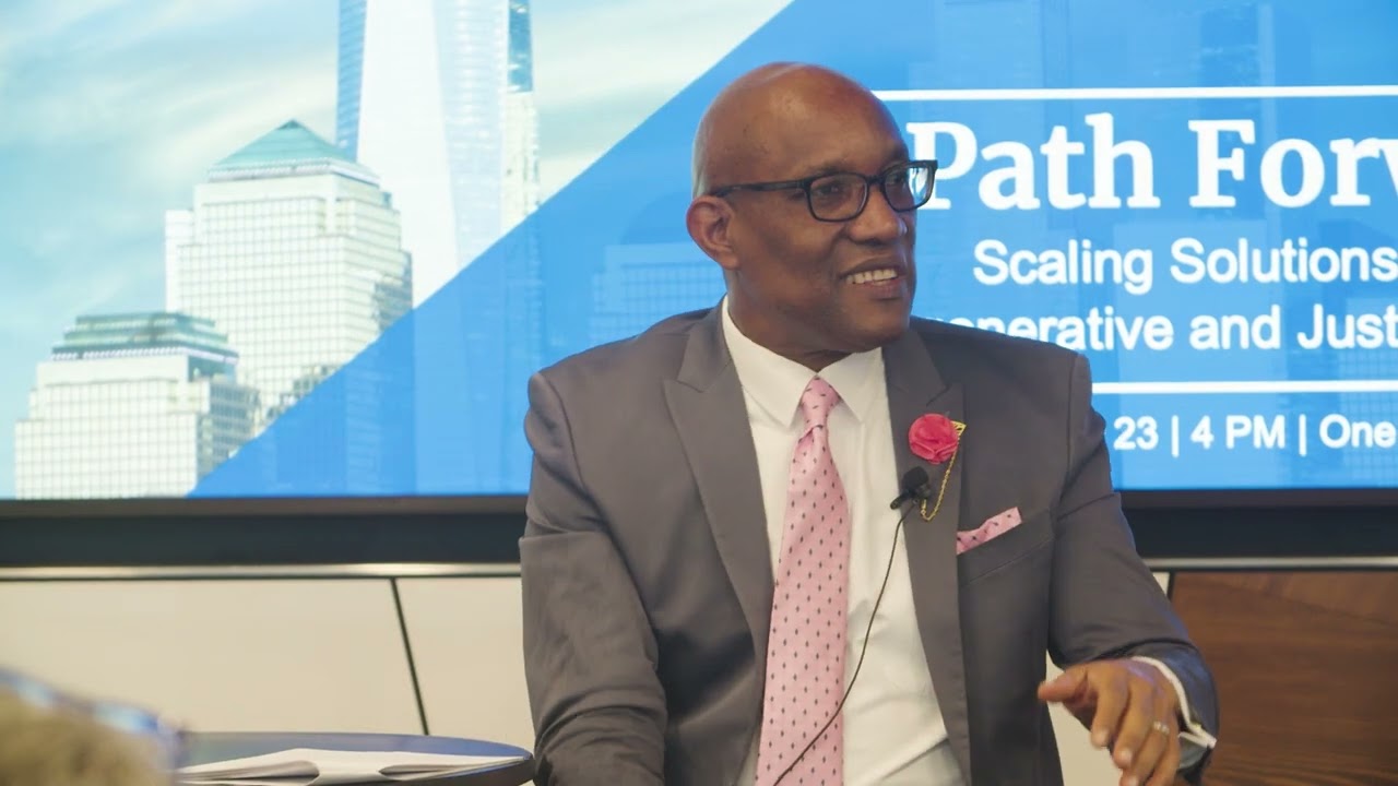 Scaling Solutions for a Regenerative and Just Transition — Keynote with Dr. Philbert Aaron