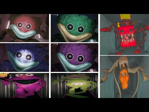 All Popular Characters get Destroyed by grinder in Poppy Playtime Chapter 2 [Endings Deaths] #1