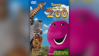 Barney: Lets Go to the Zoo (2001) - DVD