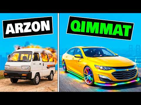 ARZON VA QIMMAT MASHINA! TYUNING SHOUDA YANGI MASHINALAR MEN KUTMAGAN EDIM (GTA 5RP)