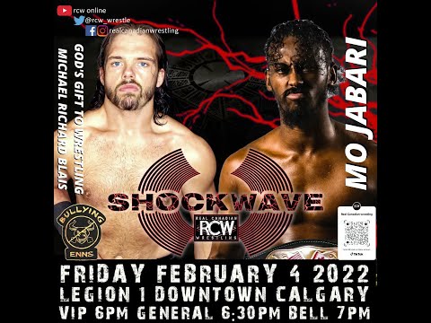 Michael Richard Blais vs Mo Jabari (c) - RCW North American Championship - February 4 2022