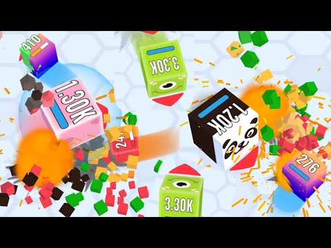 Satisfying Mobile Game / Push 2048 vs cubezone.io - jelly 2048 Gameplay new update levels